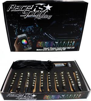 RSMKCS - ColorSMART RGB LED Flexible Motorcycle Kit w/ Bluetooth Control & Chasing