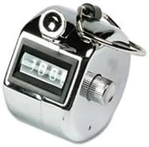 Officemate 66222 International Tally Counter, Semi-Automatic, Aluminum