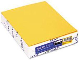 Hammermill Recycled Colored Paper 20lb 8-1/2 x 11 Goldenrod 5000 Sheets/Carton 103168CT