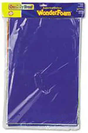 Wonderfoam Sheets, 12 x18, Assorted Colors, 10 Sheets/Pack