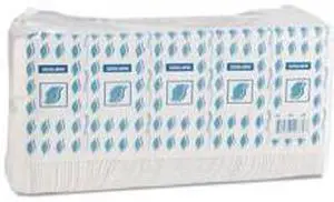 Cocktail Napkins 1-Ply 9w x 9d White 500/Pack 8 Packs/Carton GENCOCKTAILNAP