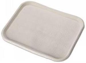 Savaday Molded Fiber Food Trays, 14 Inches x 18 Inches, White, Rectang