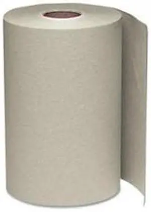 Nonperforated Paper Towel Roll, 8 x 350', Natural