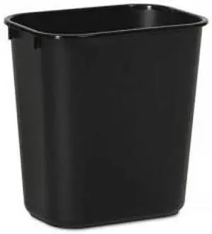 C-14Qt Soft Sided Wastebasket    Black