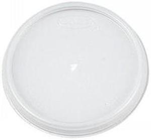 C-Vntd Foam Cup Lid F/4Oz Trans 10/100