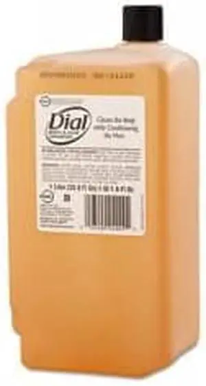 Body & Hair Care, Peach Scent, Clear Amber, 1 Liter Cartridge