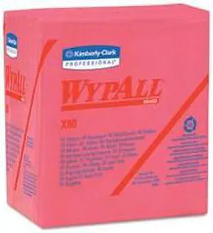 Wypall Wipes,X80,Shop,4pk/50,Rd 41029
