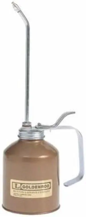 Oiler,12 oz.,Steel,3 in. Bowl dia. GOLDENROD 700