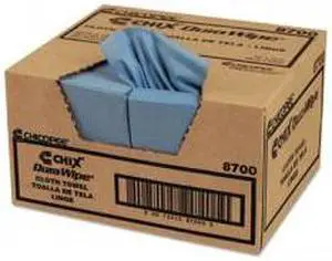 Chix Dura Wipe Cloth Blu12"X13 1/2" 400/Cs