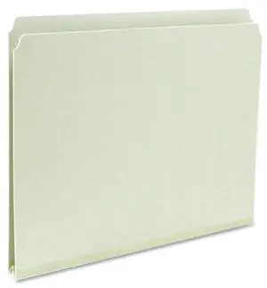 Smead Manufacturing Company SMD13200 Folder- Straight Tab Cut- 9-.50in.H- Letter-Size- Gray