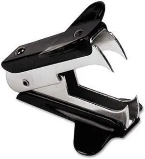 Universal UNV00700VP Jaw Style Staple Remover, Black, 3 per Pack