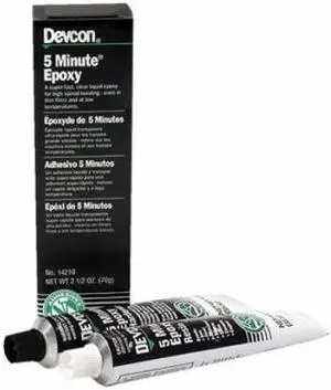2 Tubes 2.5Oz 5-Minuteepoxy Liqui