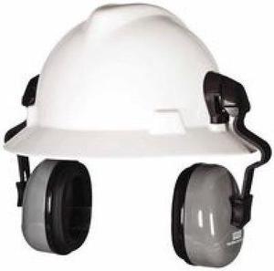 MSA Safety 10129327 Slotted Full Brim Hat Earmuffs