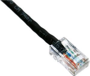Axion C5ENB-K7-AX Axiom 7FT CAT5E 350mhz Patch Cable - Category 5e for Network Device - Patch Cable - 7 ft - 1 x - 1 x - Gold-plated Contacts - Black