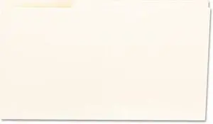 File Folders, 1/3 Cut First Positions, One-Ply Top Tab, Legal, Manila,