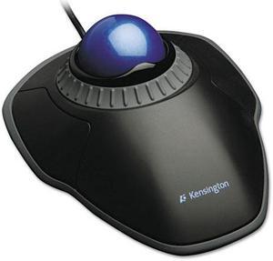 Orbit Trackball With Scroll Ring, Two Buttons, Black