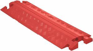 Cable Protector,  Split Top,  Polyurethane,  T Shaped,  Number of Channels 1