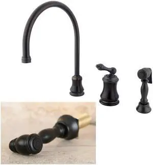 Restoration Oil-rubbed Bronze Kitchen Faucet