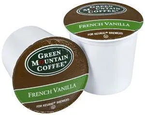 Green Mountain Coffee French Vanilla K-Cups for Keurig Brewers (Case of 96) Green Mountain Coffee French Vanilla K-Cups for Keurig Brewers (Case of 96)