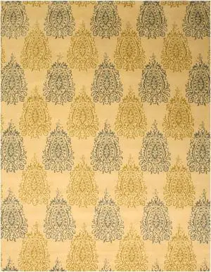 Hand-tufted Wool Royal Paisley Rug