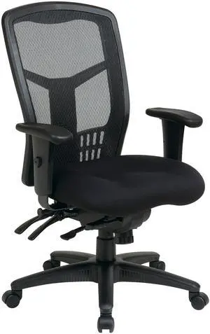 Pro-Line II ProGrid Black Breathable Fixed Back Office Chair