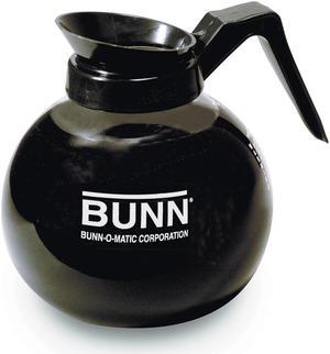 Bunn Pourover Decanter, Black, 64 oz   42400.0101