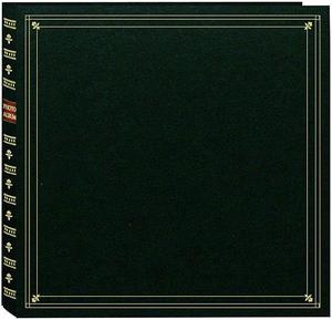 Pioneer Large Format Hunter Green with Gold Accents Cover Memo Album with 120 Bonus Pockets