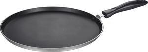Brentwood 11.5-inch Round Aluminum Griddle, Black
