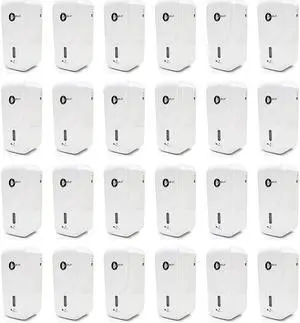 Case of 24 OnDisplay Touchless Wall Mounted Hand Sanitizer/Soap Dispenser Stations