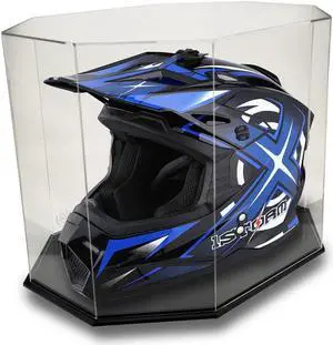 OnDisplay Deluxe UV-Protected Standard Motocross/Motorcycle Helmet Display Case
