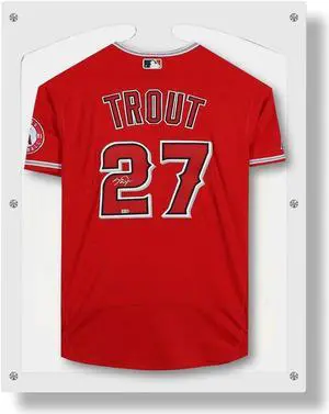 OnDisplay Acrylic Sports Jersey Display Frame - Wall Mounted 3D Design with UV Protection - Memorabilia Storage Case - Baseball/Hockey/Basketball/Football/Soccer