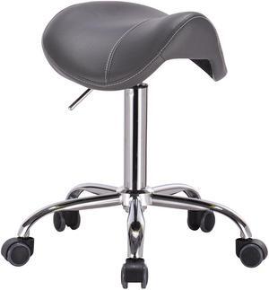 Mercury Adjustable Height Massage Stool w/Wheels