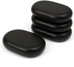 Royal Massage 4pc X-Large Basalt Hot Stone Set D