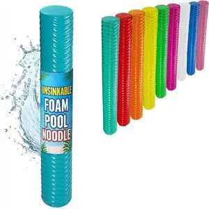 California Sun Deluxe Unsinkable Ultra Soft Foam Cushion Pool Noodle - Teal