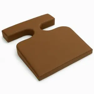 Royal Massage T-Wedge Body Positioning Cushion  Black Foam Support Pad for Massage (Otter)