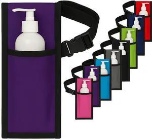 Royal Massage Single Adjustable Massage Oil/Lotion Holster - Bottle Not Included (Purple)