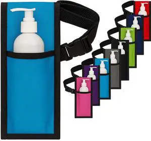 Royal Massage Single Adjustable Massage Oil/Lotion Holster - Bottle Not Included (Aqua)
