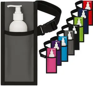 Royal Massage Single Adjustable Massage Oil/Lotion Holster - Bottle Not Included (Gray)