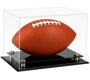 OnDisplay Deluxe UV-Protected Football/Rugby Ball Display Case