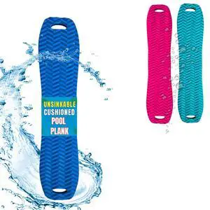 California Sun Deluxe Unsinkable Ultra Soft Foam Cushion Pool Plank (Blue)