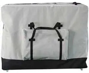 Royal Massage Standard Black Universal Massage Table Carry Case w/Wheels - Gray