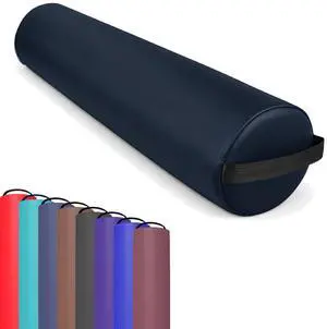 6" Diameter Deluxe Oversized Massage Table 25" Full Bolster - Navy Blue 6" Diameter Deluxe Oversized Massage Table 25" Full Bolster - Navy Blue