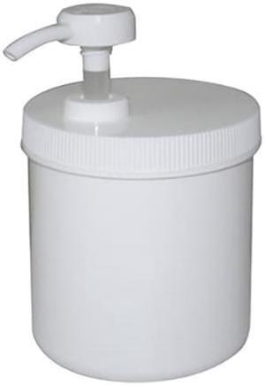 Royal Massage 16oz Empty Massage Oil/Lotion/Cream Pump Jar with Lock Twist Top