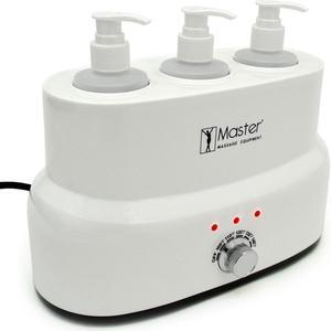 Master Massage 3 Bottle Oil/Lotion Bottle Warmer w/Auto-Temperature