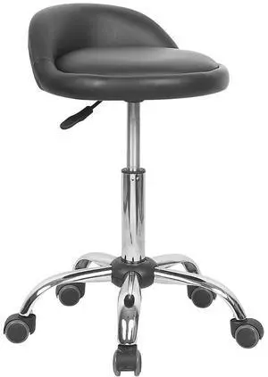 Juno Adjustable Height Massage Stool w/Wheels