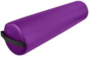 6" Diameter Deluxe Oversized Massage Table 25" Full Bolster - Purple