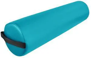 6" Diameter Deluxe Oversized Massage Table 25" Full Bolster - Teal