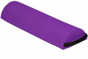 6" Diameter Deluxe Oversized Massage Table 25" Half Bolster - Purple