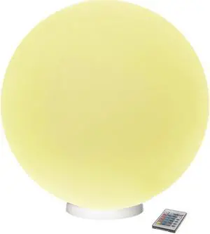 Modern Home Deluxe Floating LED Glowing Sphere w/Infrared Remote Control (24")