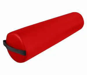 6" Diameter Deluxe Oversized Massage Table 25" Full Bolster - Red